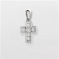 Colgante Giorgio Visconti in Oro blanco Diamante 0.22 Ct CBX38268 - CBX38268